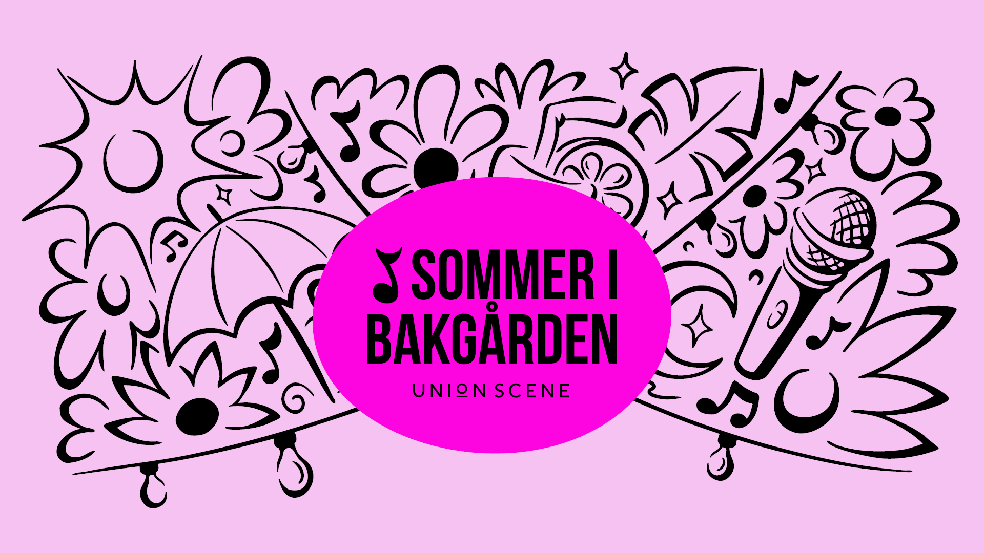 Nyt sommeren i bakgården